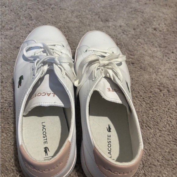 Lacoste White Sneakers Classic Canvas Comfort - Picture 7 of 8